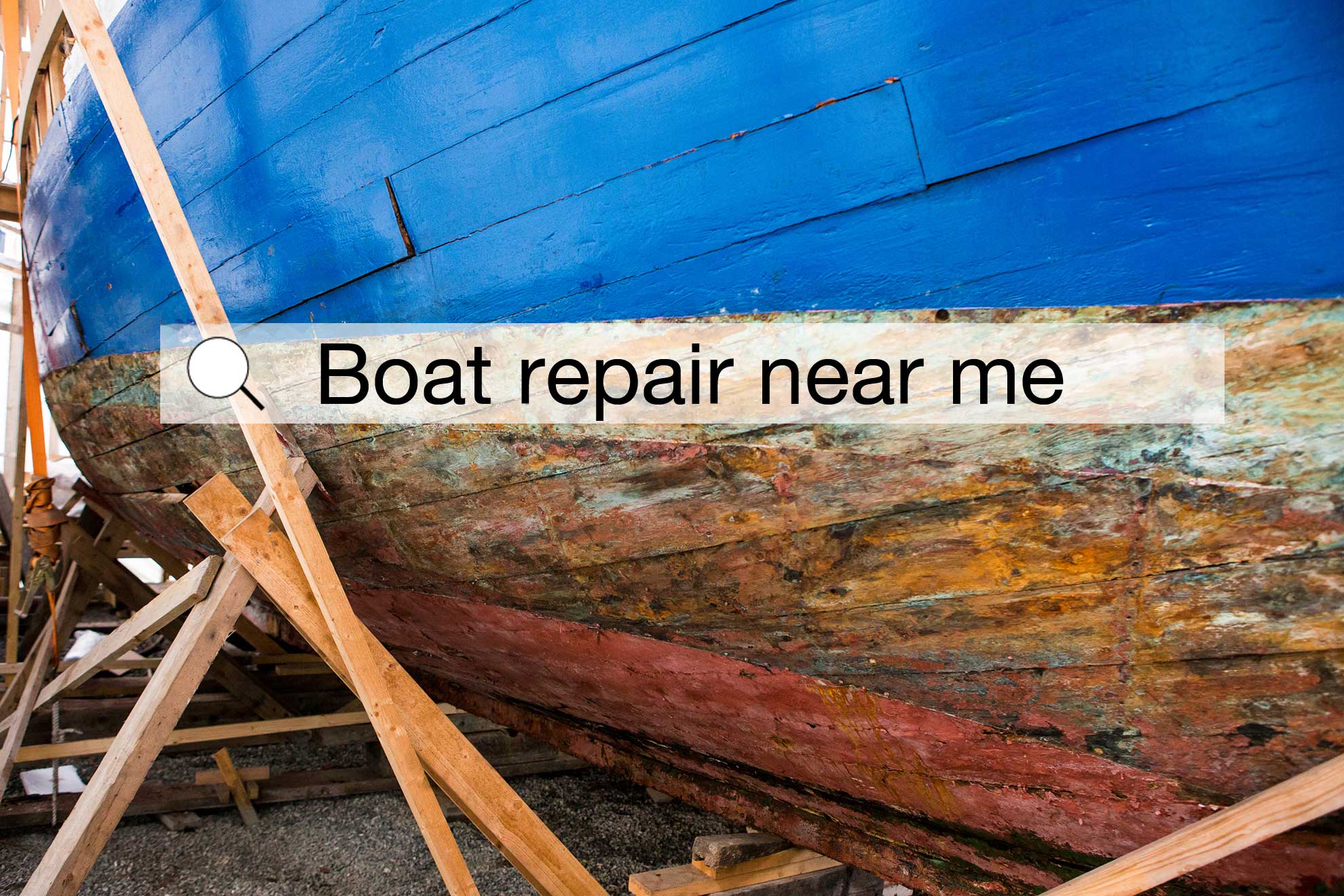 Google search boat repair near me