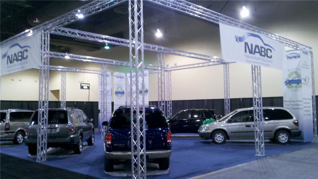 NABC booth truss