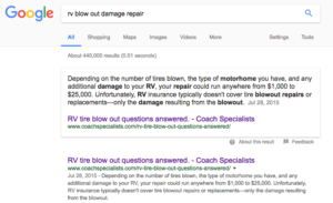 Search Engine results for RV blo out damage from a stratosphere studio blog
